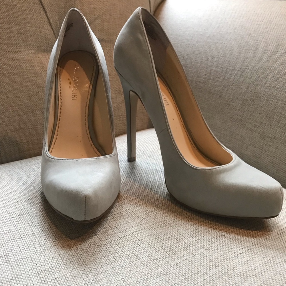 Enzo Angiolini powder blue soft leather high heel!